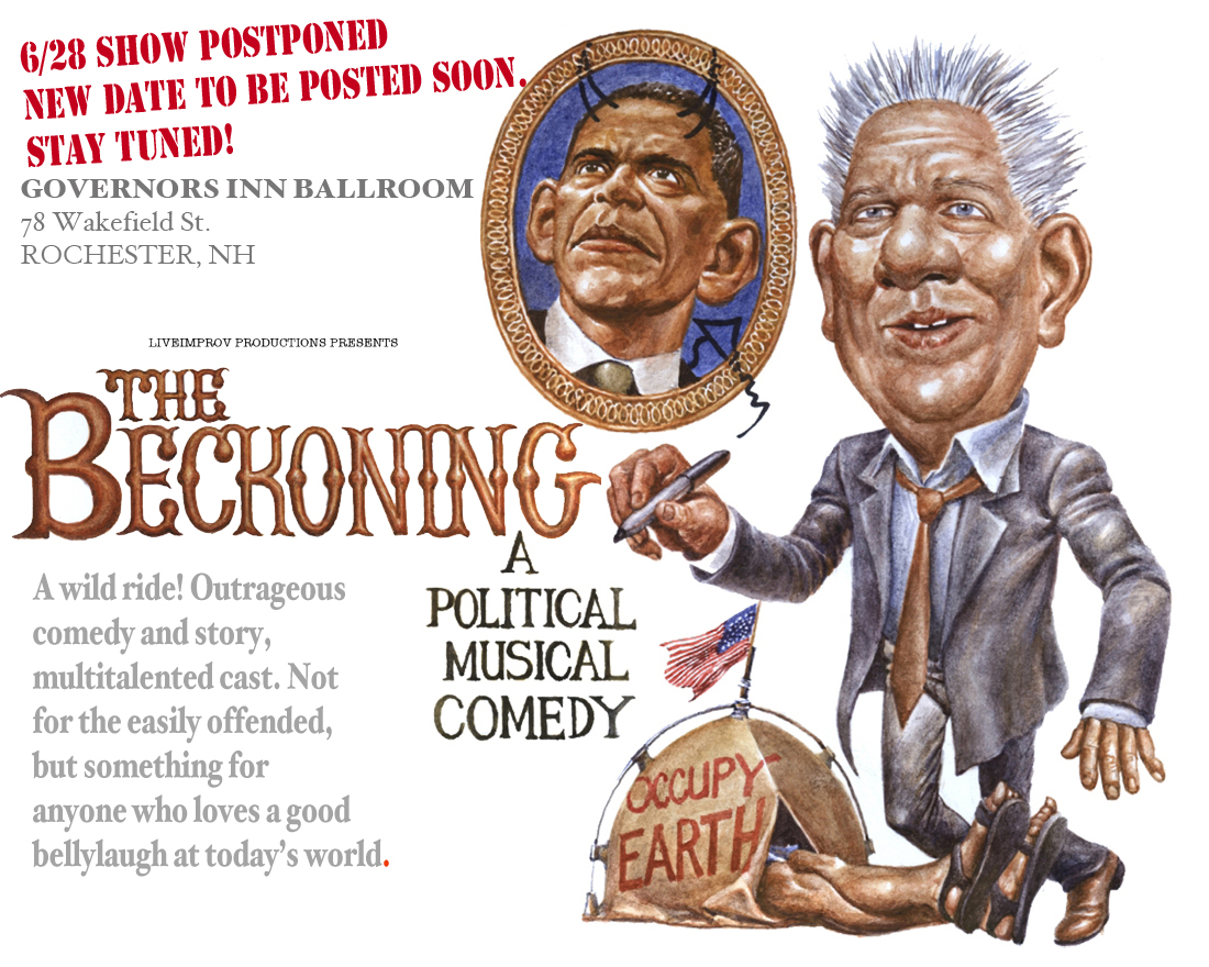 the beckoning political comedy satire musical